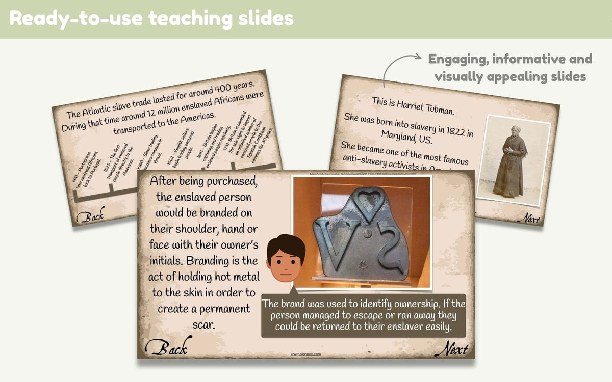 PlanBee Atlantic Slave Trade KS2 | History Lessons & Resources