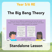 PlanBee The Big Bang Theory KS2 | RE Lesson Pack