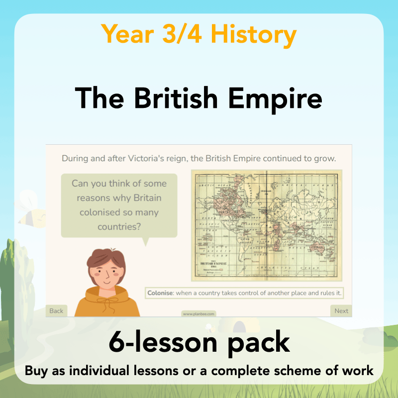 PlanBee British Empire KS2 Resources 