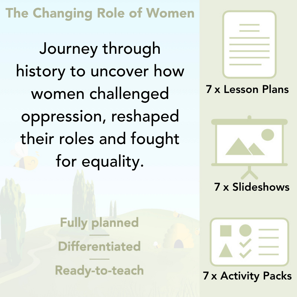 PlanBee The Changing Role of Women KS2 History Resources by PlanBee