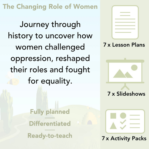 PlanBee The Changing Role of Women KS2 History Resources by PlanBee