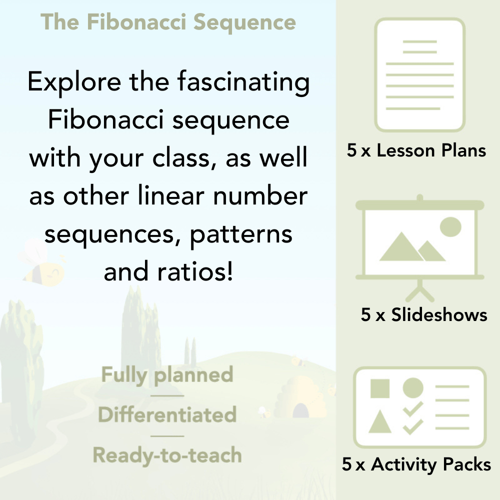 PlanBee The Fibonacci Sequence: KS2 Maths lesson planning
