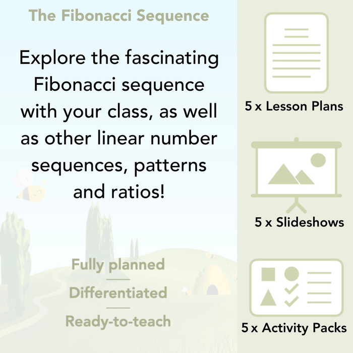 PlanBee The Fibonacci Sequence: KS2 Maths lesson planning