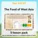 PlanBee The Food of West Asia KS2 DT lessons | PlanBee