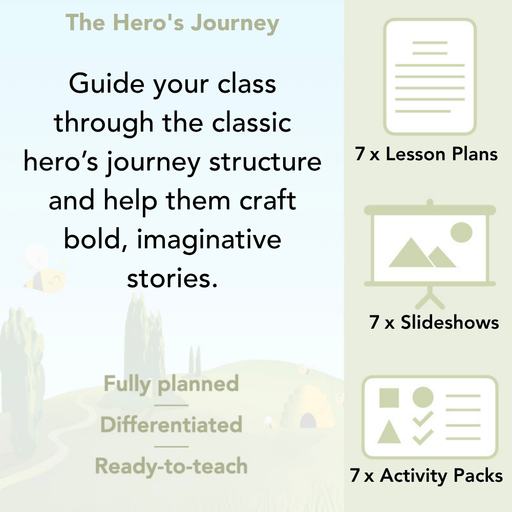 PlanBee Year 6 KS2 Story Writing Lesson Planning Pack by PlanBee