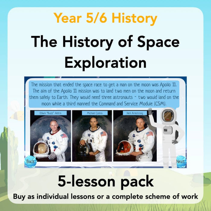 PlanBee Space KS2 History lessons | Y5/6 | PlanBee