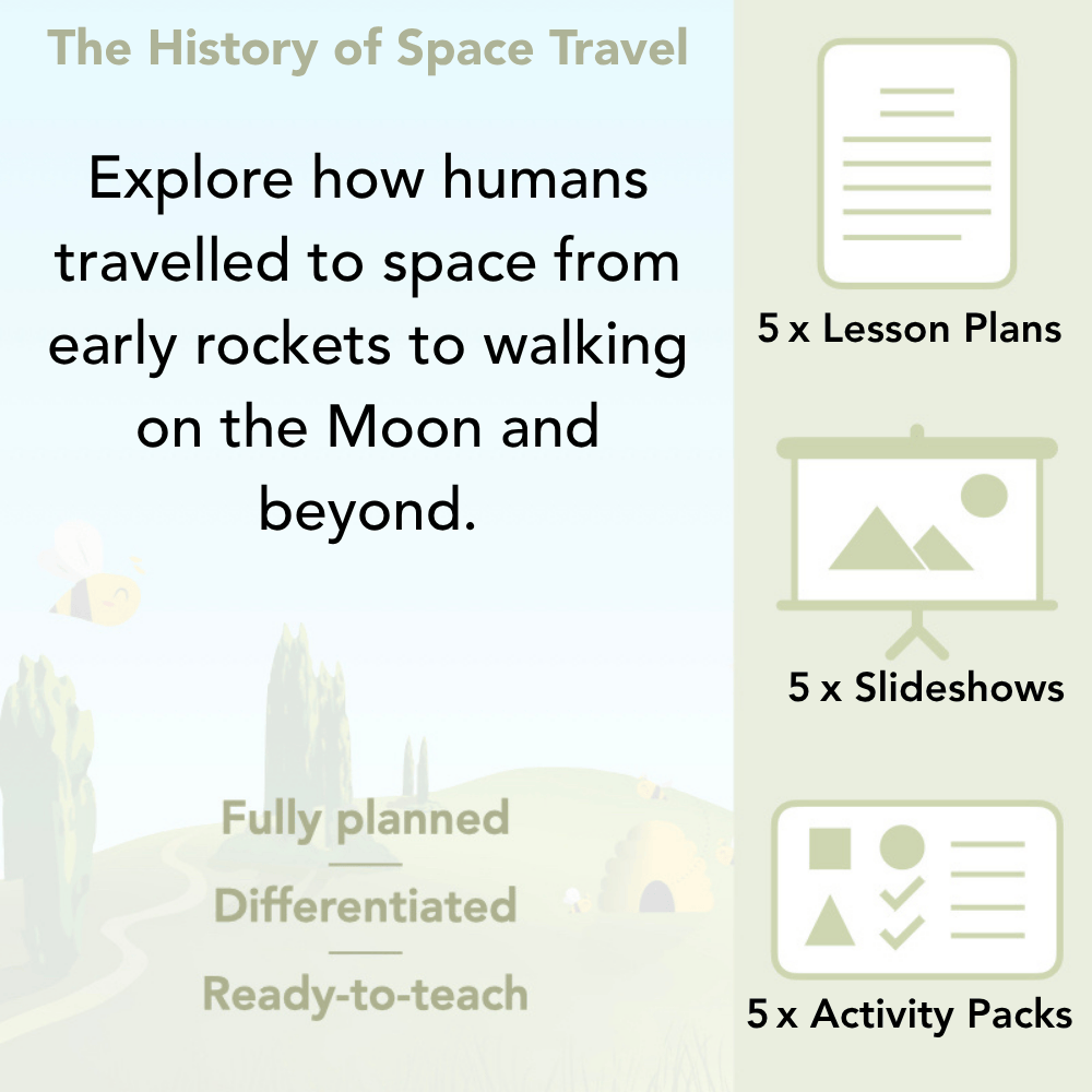 PlanBee Space KS2 History lessons | Y5/6 | PlanBee
