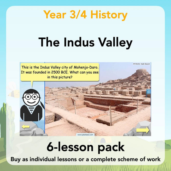 PlanBee Indus Valley KS2 History for Year 3/4 | PlanBee Lesson Packs