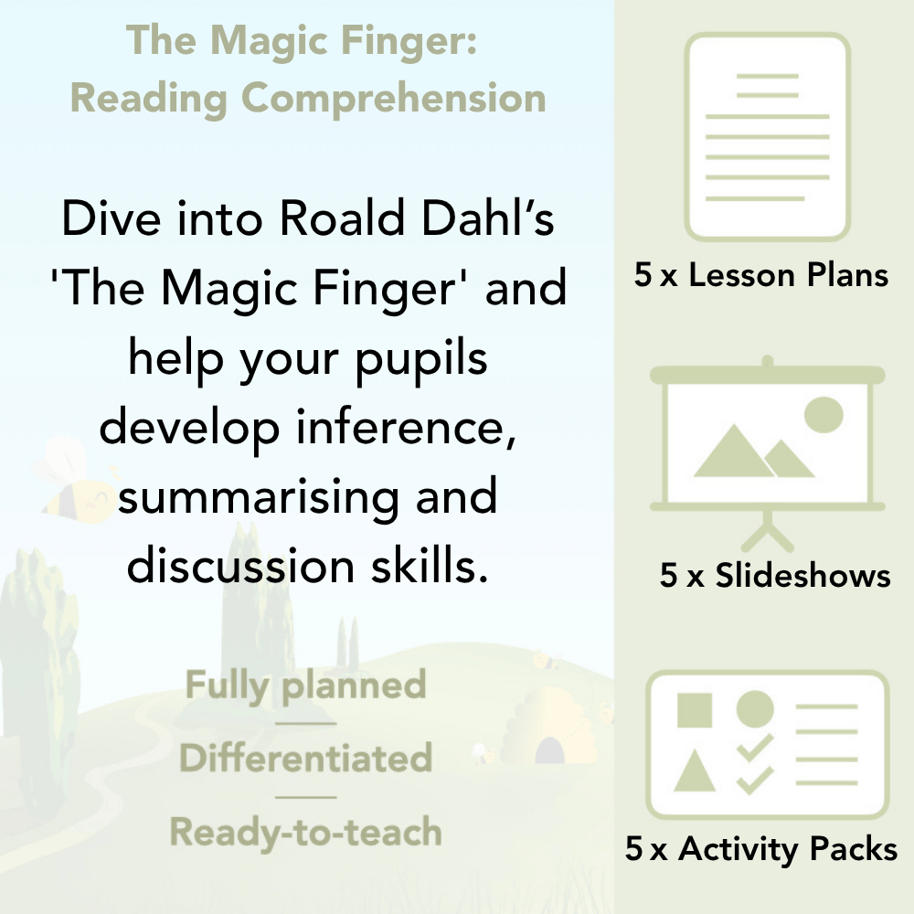 PlanBee The Magic Finger Activities and Resources for Year 4 PlanBee
