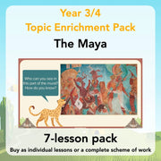 PlanBee The Maya KS2 Topic Enrichment Lesson Pack