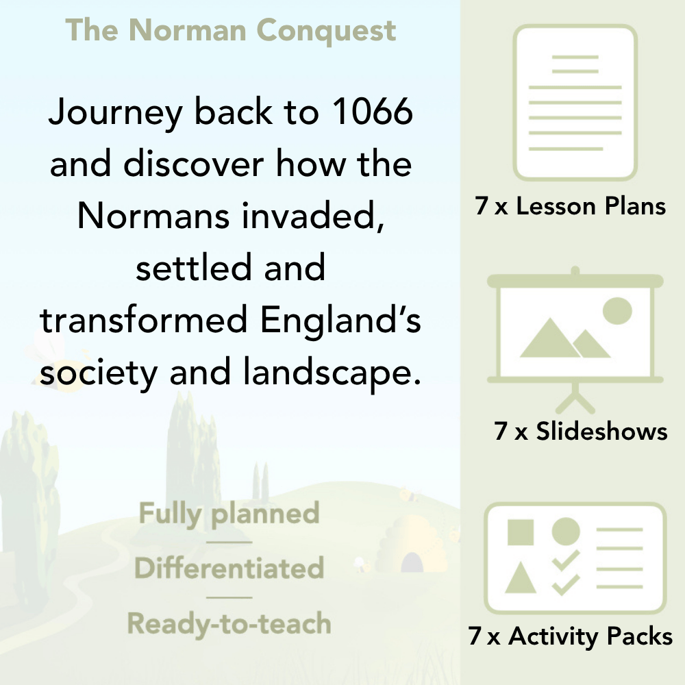 PlanBee The Normans KS2 Resources by PlanBee