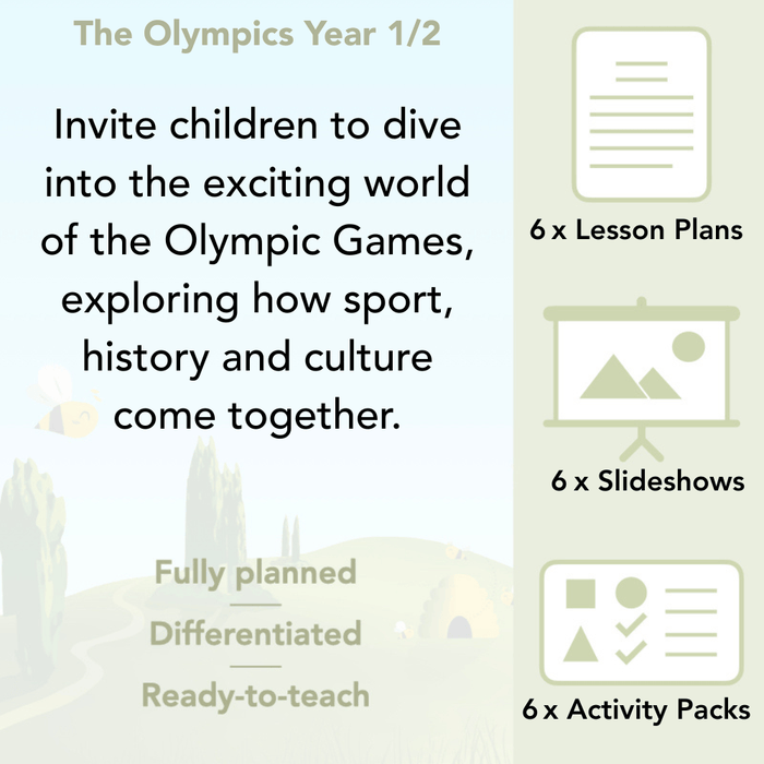 PlanBee Olympic Games KS1 Lesson Pack by PlanBee