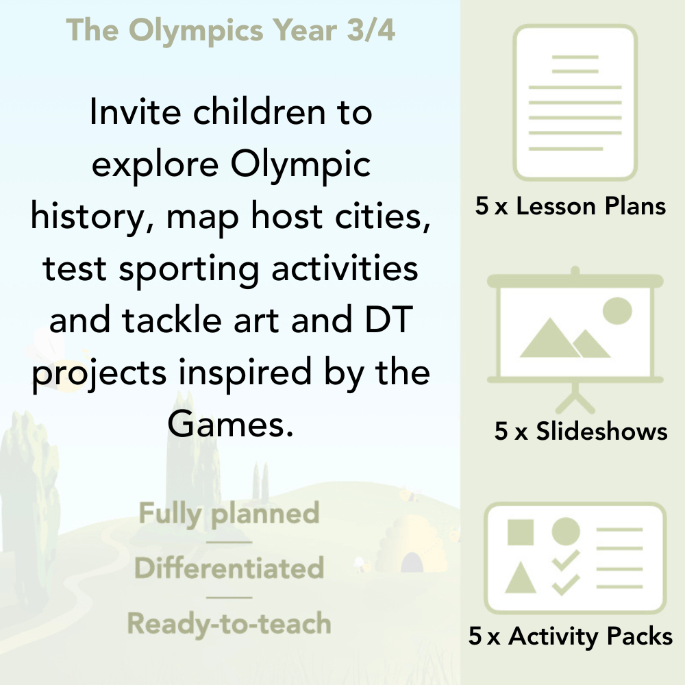 PlanBee Olympic Games LKS2 Lesson Pack by PlanBee
