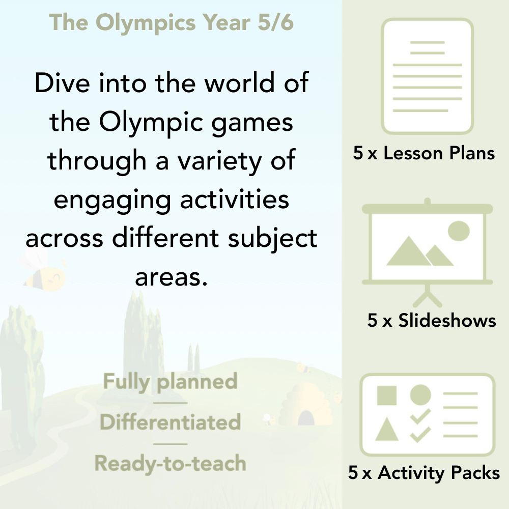 PlanBee Olympic Games Year 5/6 Lesson Pack by PlanBee