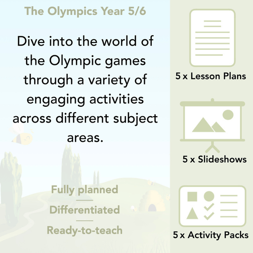 PlanBee Olympic Games Year 5/6 Lesson Pack by PlanBee