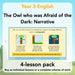 PlanBee The Owl who was Afraid of the Dark | KS2 Narrative Lessons