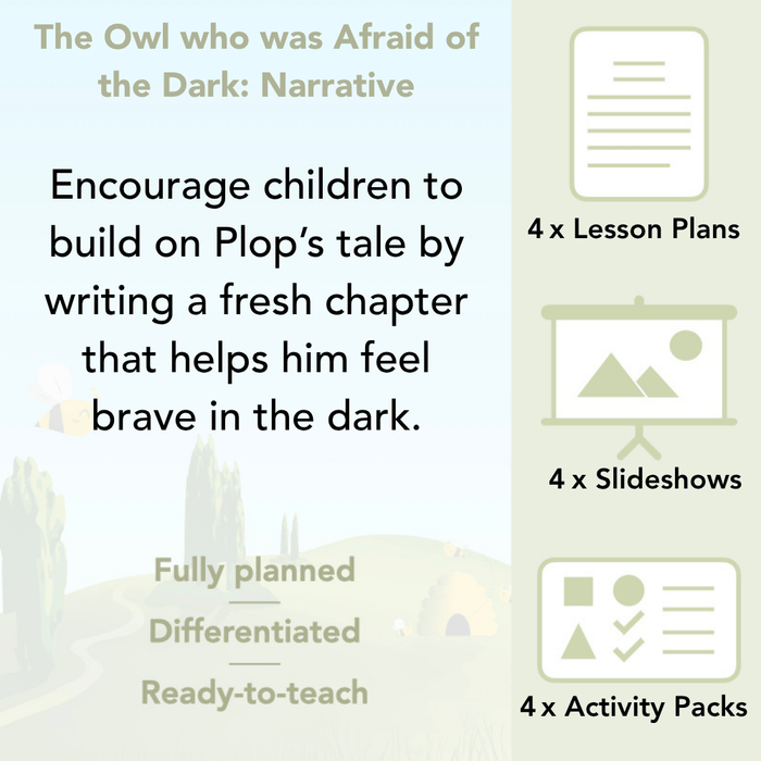 PlanBee The Owl who was Afraid of the Dark | KS2 Narrative Lessons