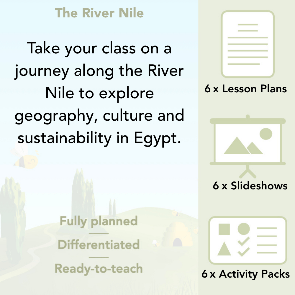 PlanBee The River Nile KS2 Geography Lessons created by PlanBee