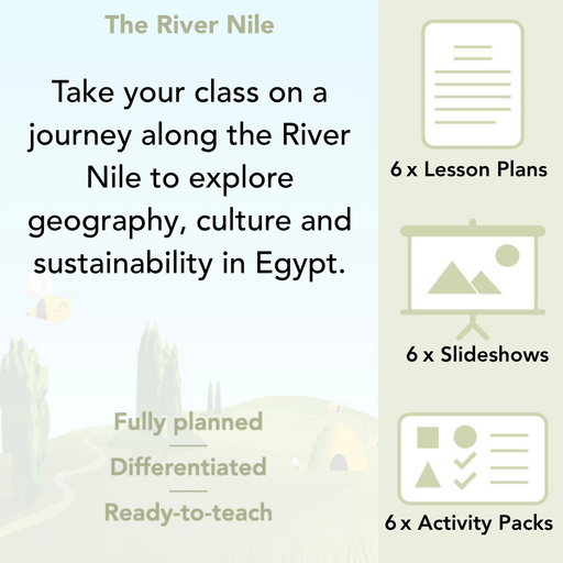 PlanBee The River Nile KS2 Geography Lessons created by PlanBee