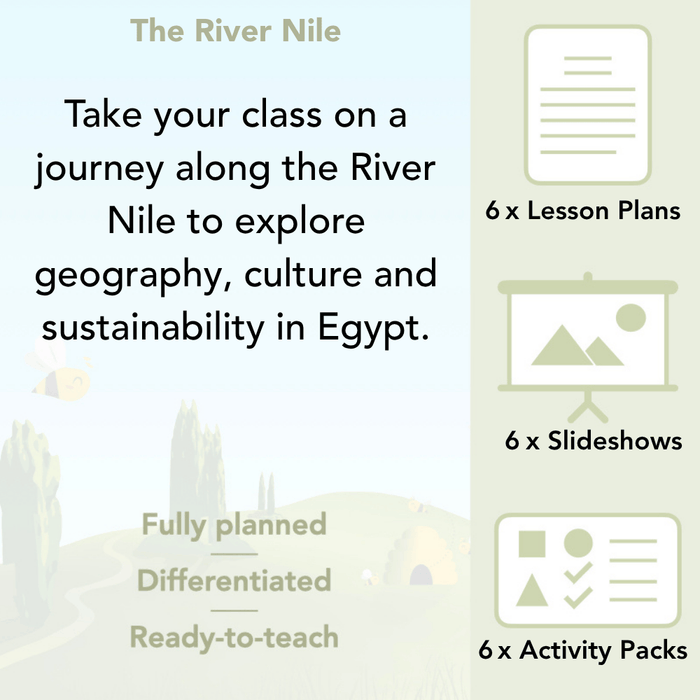 PlanBee The River Nile KS2 Geography Lessons created by PlanBee