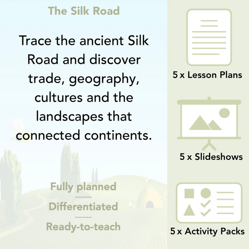 PlanBee The Silk Road KS2 Geography lessons | PlanBee