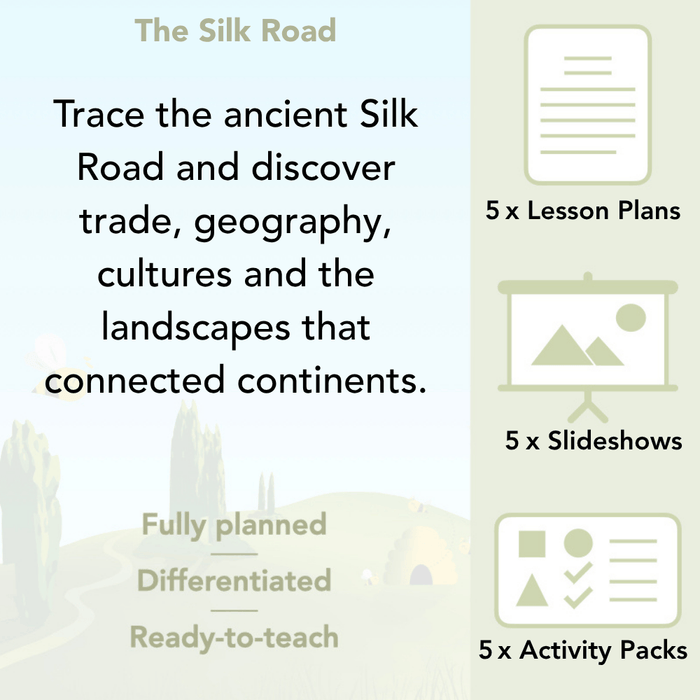 PlanBee The Silk Road KS2 Geography lessons | PlanBee