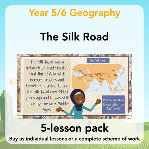 PlanBee The Silk Road KS2 Geography lessons | PlanBee