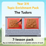 PlanBee The Tudors Topic KS2 Enrichment Lesson Pack