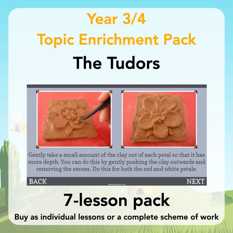 PlanBee The Tudors Topic KS2 Enrichment Lesson Pack
