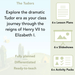 PlanBee The Tudors KS2 History Lessons and Resources