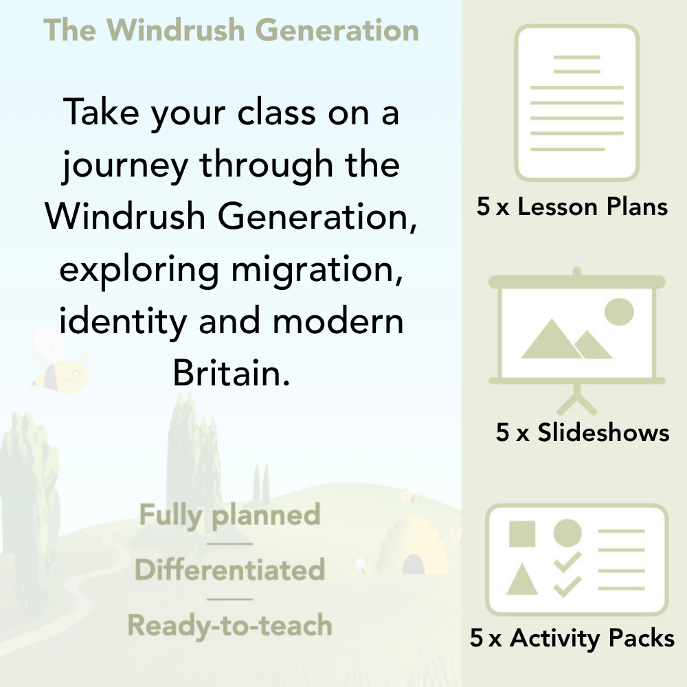 PlanBee Windrush KS2 History Lessons and Activities by PlanBee
