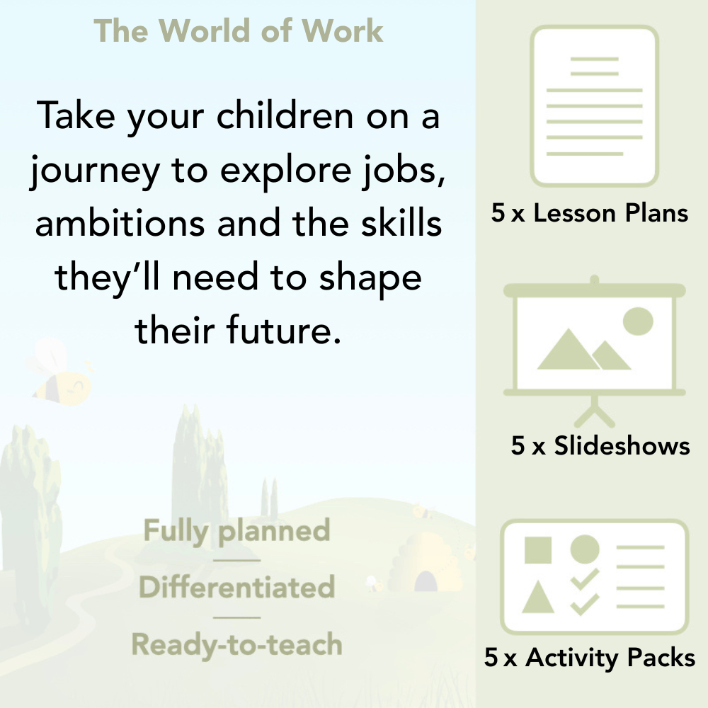 PlanBee The World of Work PSHE KS1 lessons by PlanBee