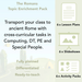PlanBee The Romans KS2 Topic Enrichment Lesson Pack