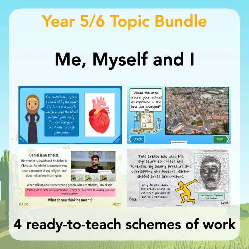 PlanBee All About Me KS2 | Myself Topic for Year 5 Year 6