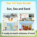 PlanBee Sun Sea and Sand Topic KS1 Year 1/2 Planning by PlanBee