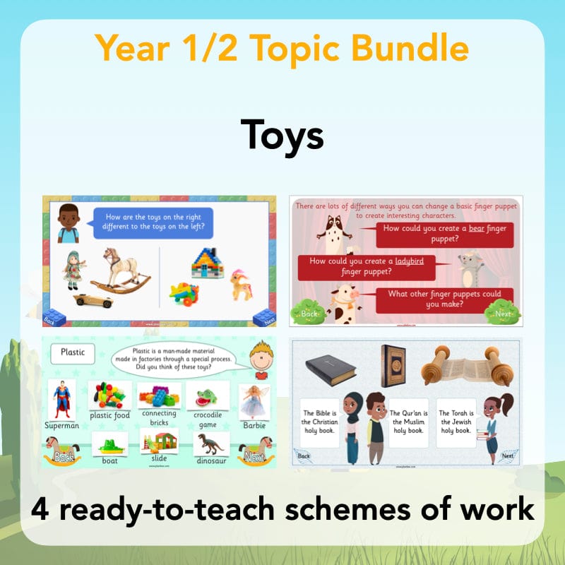 PlanBee Toys Topic KS1 Planning and Resources by PlanBee