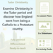 PlanBee Tudor Christianity Religion KS2 RE Lessons by PlanBee