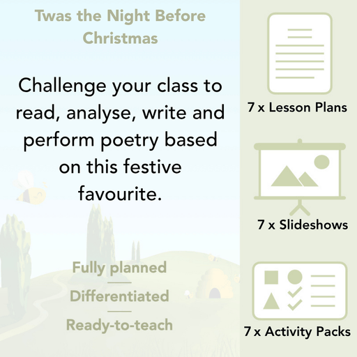PlanBee Twas the Night Before Christmas Lesson Plans | Year 2 Poetry