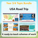PlanBee KS2 USA Road Trip Lessons | Year 3 & Year 4 Topic 