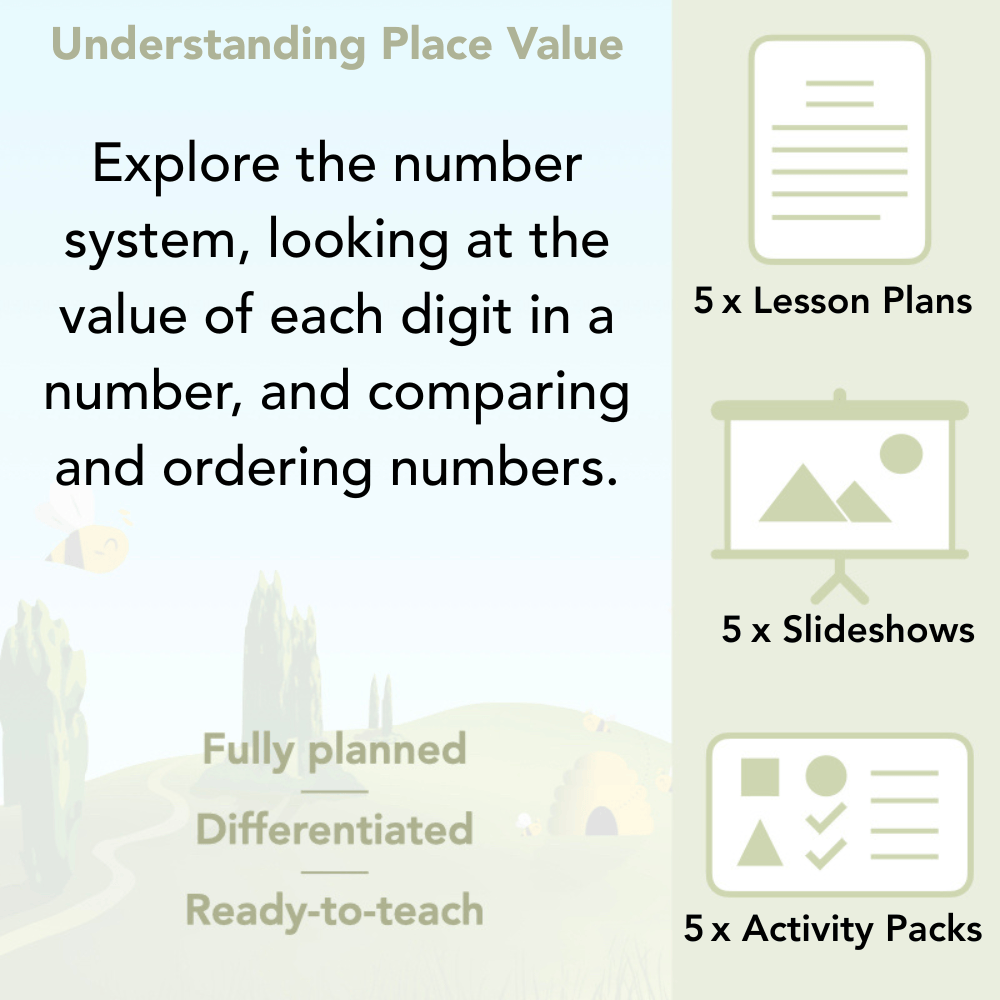 PlanBee Understanding Place Value Year 3 Maths Lessons by PlanBee