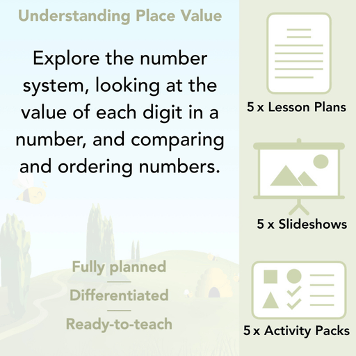 PlanBee Understanding Place Value Year 3 Maths Lessons by PlanBee