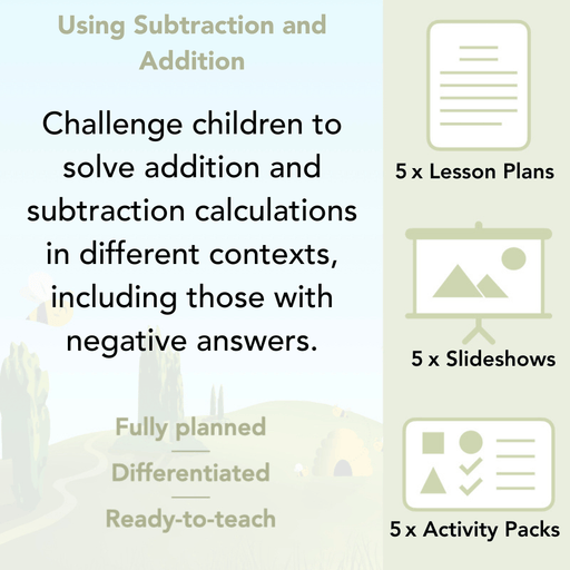 PlanBee Using Subtraction & Addition Year 6 Maths Lesson by PlanBee