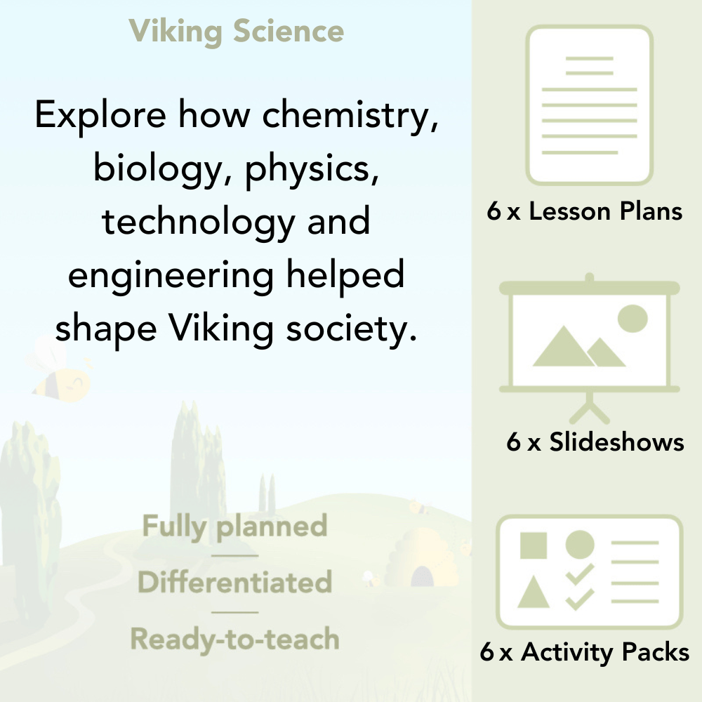 PlanBee Viking Science Themed Lessons for Year 5 & Year 6 by PlanBee