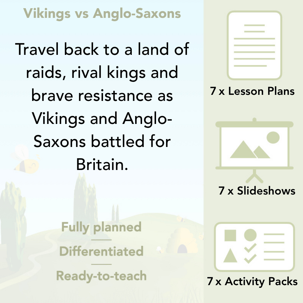 PlanBee Vikings and Anglo Saxons KS2 Planning Pack by PlanBee