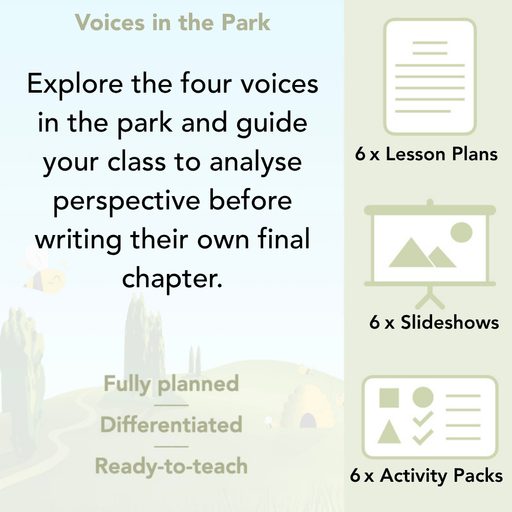 PlanBee Voices in the Park Activities | Year 5 English lessons | PlanBee