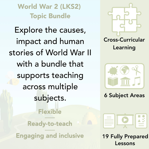 PlanBee World War 2 (LKS2) Topic Bundle