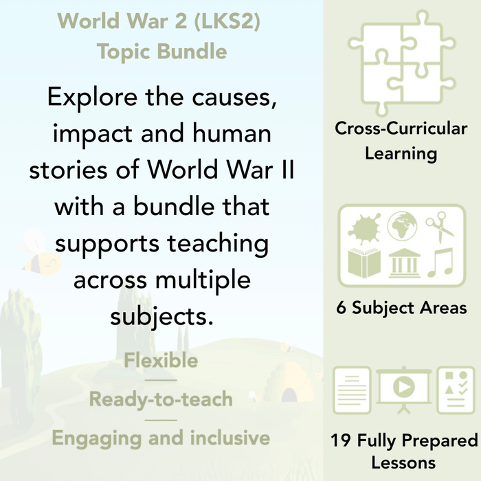 PlanBee World War 2 (LKS2) Topic Bundle