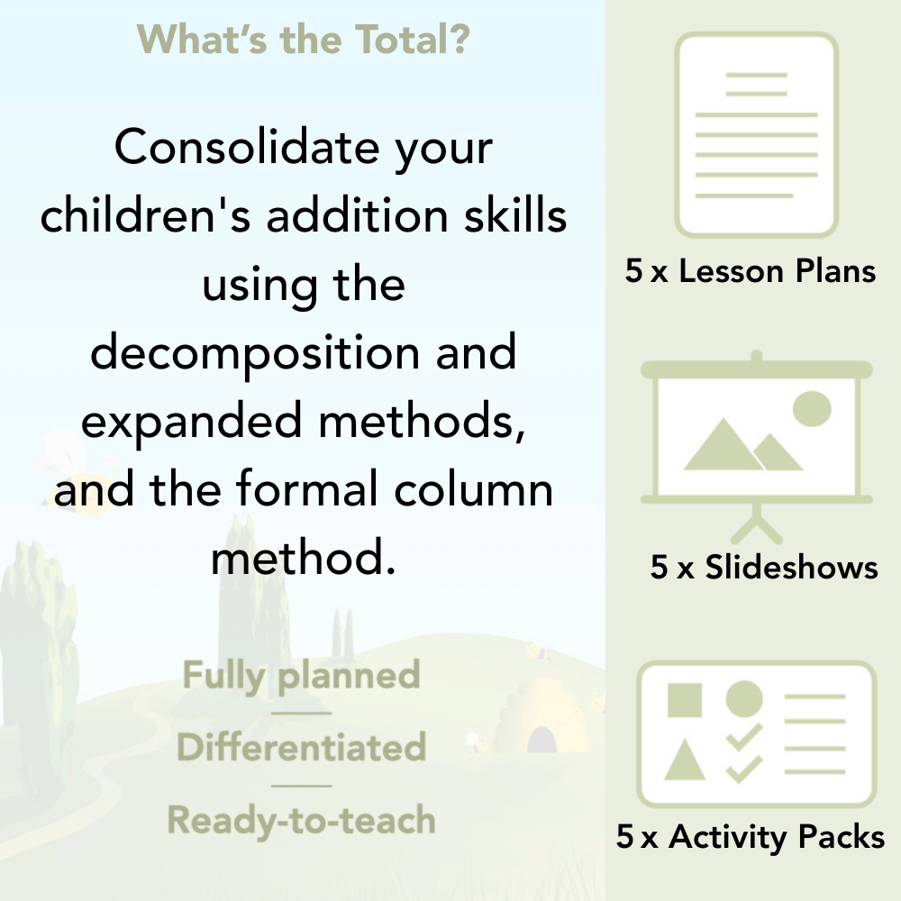 PlanBee What's the Total Year 5 Maths Lesson Pack by PlanBee