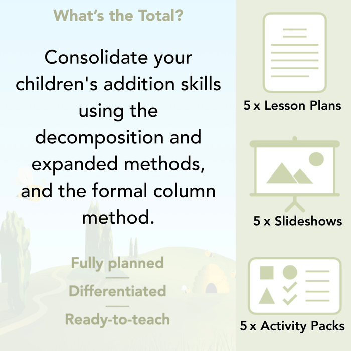 PlanBee What's the Total Year 5 Maths Lesson Pack by PlanBee
