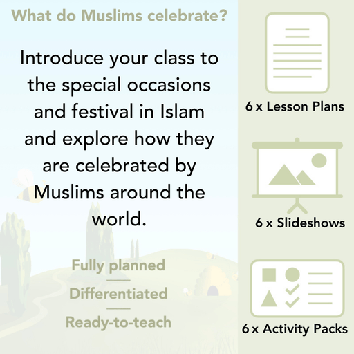 PlanBee What do Muslims celebrate? KS1 Islamic Festival Lessons